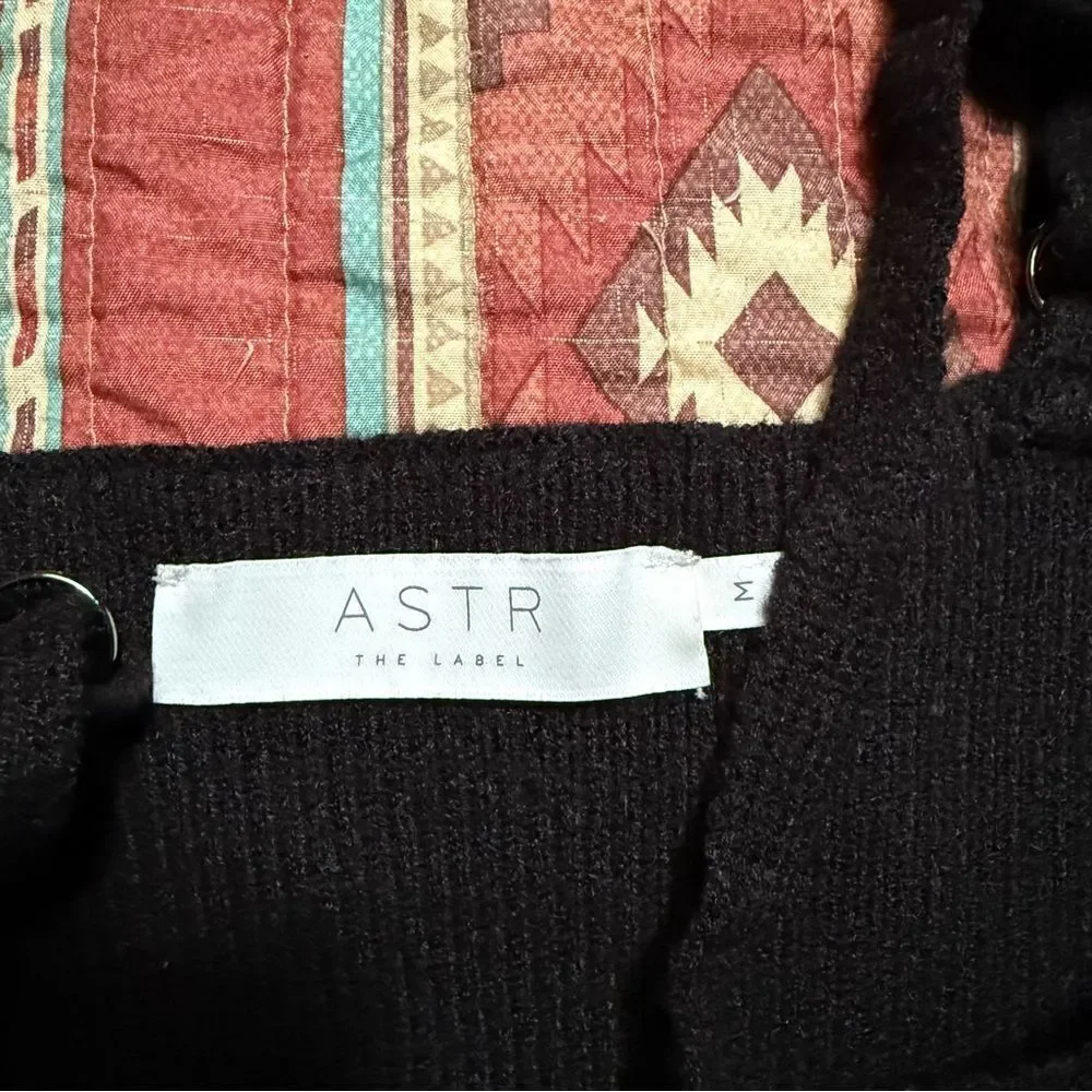 ASTR the label black tank top size medium